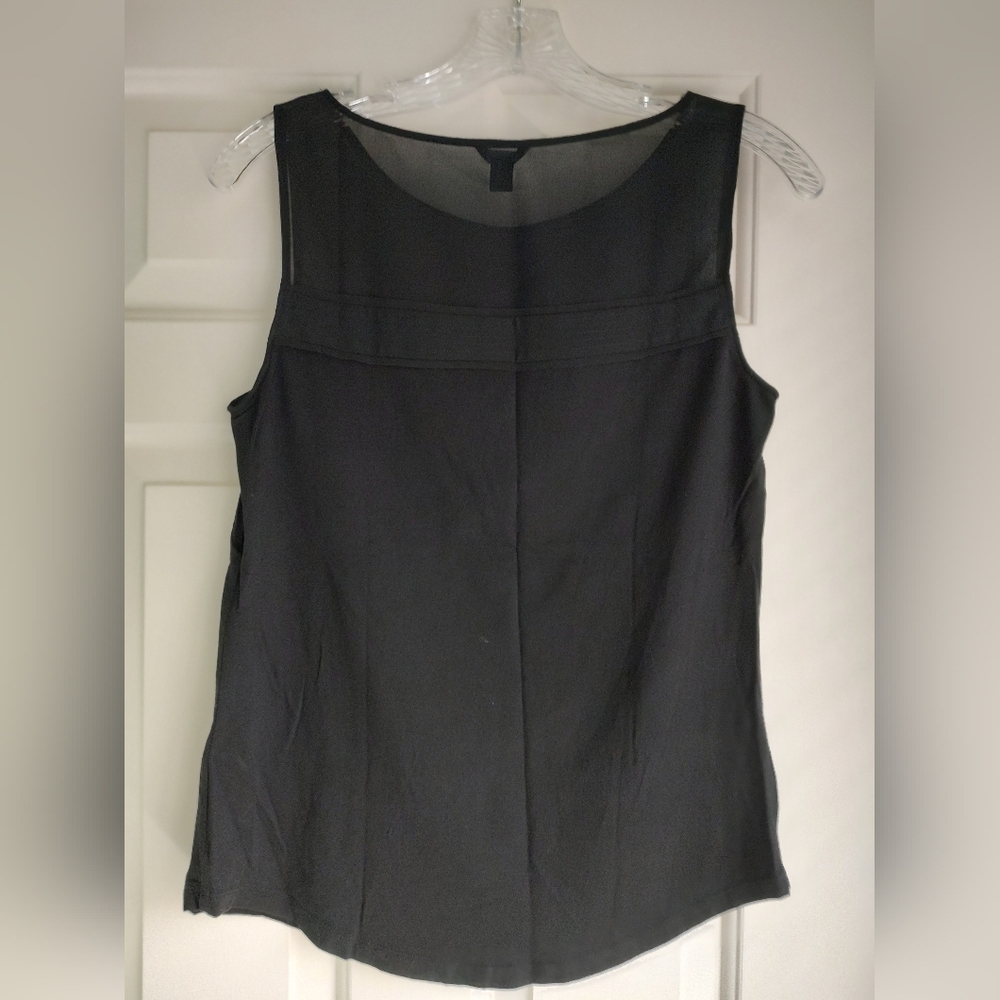 Black tank top